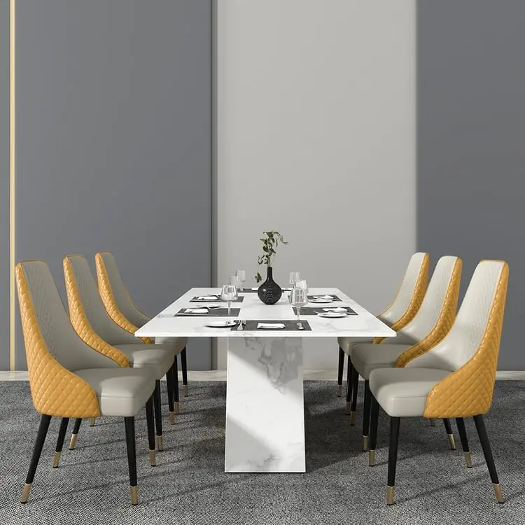 Dining room furniture series Modern design Italian style dining room chair - Image 6