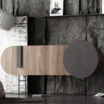 Round Minimus New Design Chest Cabinet Hallway Living Room Cabinet