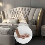 LuxeDream Bed Modern Design Luxury Bedroom Italian Bed King Size with Hydraulic - Image 6