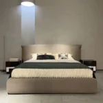 Mandolin Modern design Stainless Steel Luxury Bed King Size Minimalist Bedroom With Hydraulic Storage - Image 3