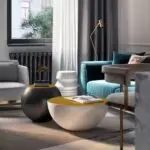 DesignDecor Modern Nordic Style Coffee Table (Pair) - Image 2