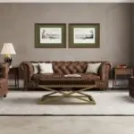 Modern Coffee Table with Storage in Black Center Table - Image 2