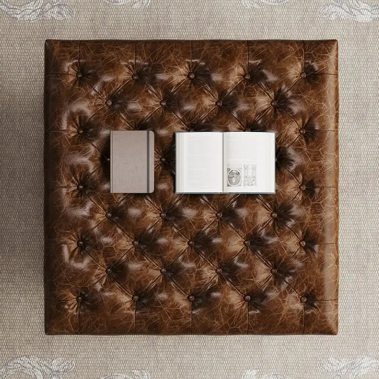 Modern Coffee Table with Storage in Black Center Table - Image 14