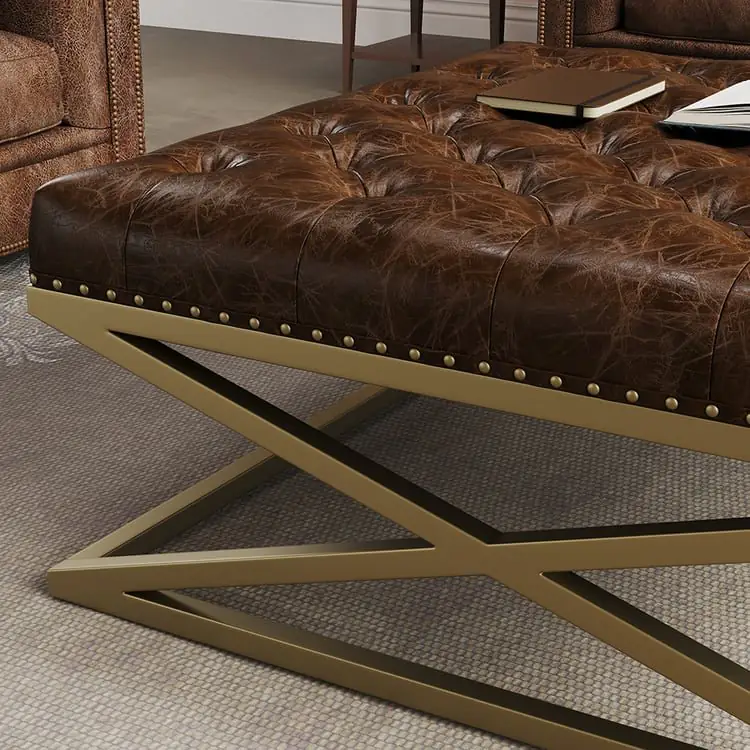 Modern Coffee Table with Storage in Black Center Table - Image 5