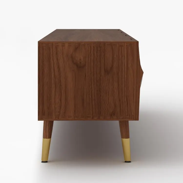 Miyagi Minimalist Design Sideboard Round Bar Cabinet Mild Steel base Storage cabinet - Image 6