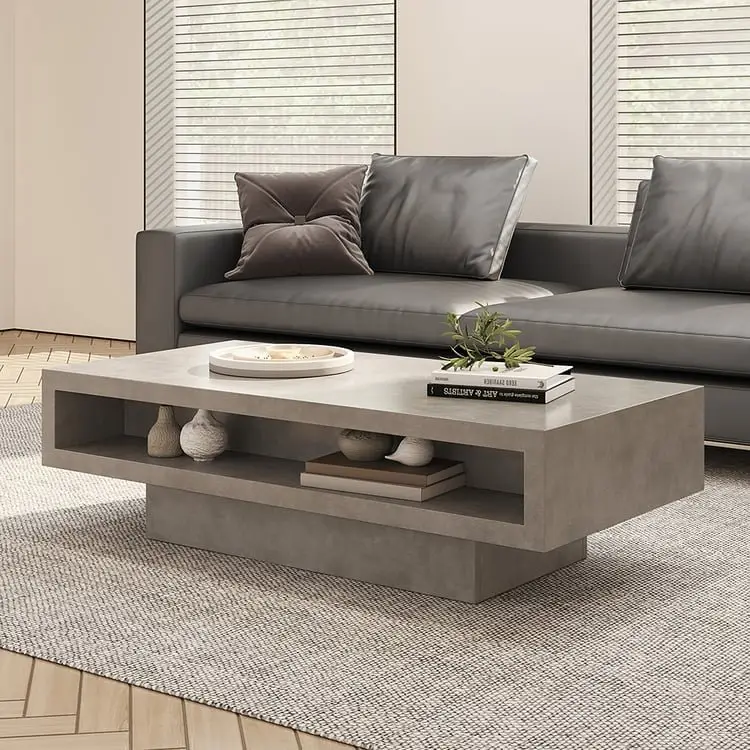 Comet Modern Industrial Design Coffee Table - Image 1