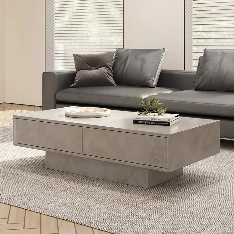 Comet Modern Industrial Design Coffee Table - Image 12