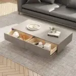 Comet Modern Industrial Design Coffee Table - Image 4