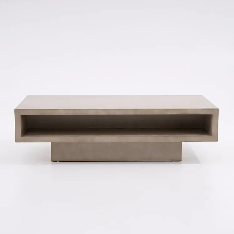 Comet Modern Industrial Design Coffee Table - Image 11