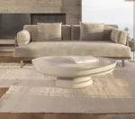 Boyd Modern Round Marble Coffee Table