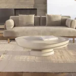 Boyd Modern Round Marble Coffee Table