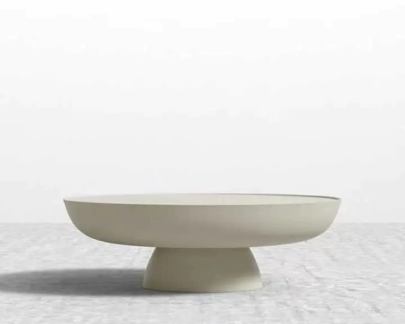Boyd Modern Round Marble Coffee Table - Image 3