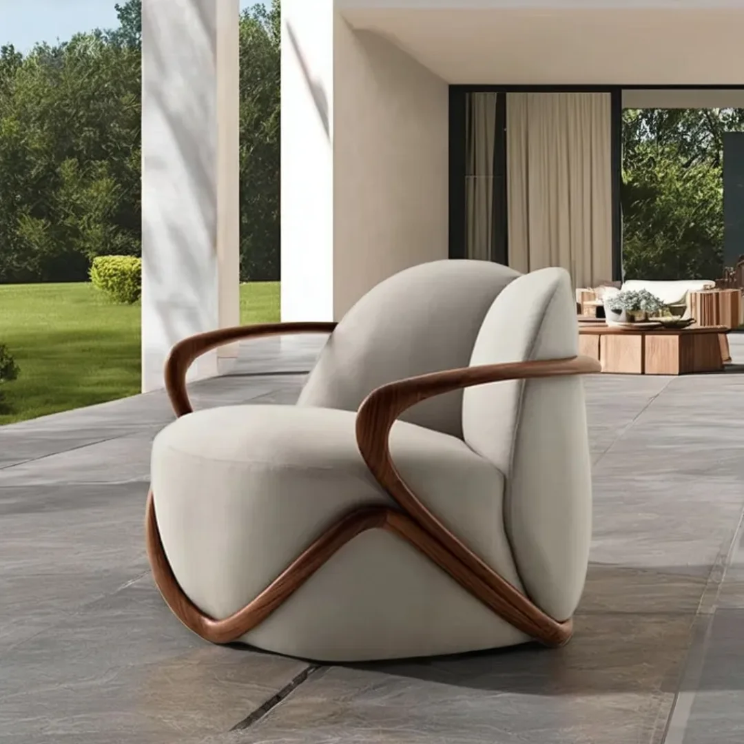 2025/05/1000168887.png Marbello Sheesham wood Velvet Contemporary Accent Chair - Image 1