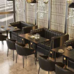 Neptune LuxeSheen Western Restaurant Dining Chair