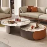 Sharon Modern Design Italian light luxury Contemporary Round Nesting Table