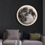 Luxury Design Moon Indoor Decoration Crystal lamp for Living Room - Image 3