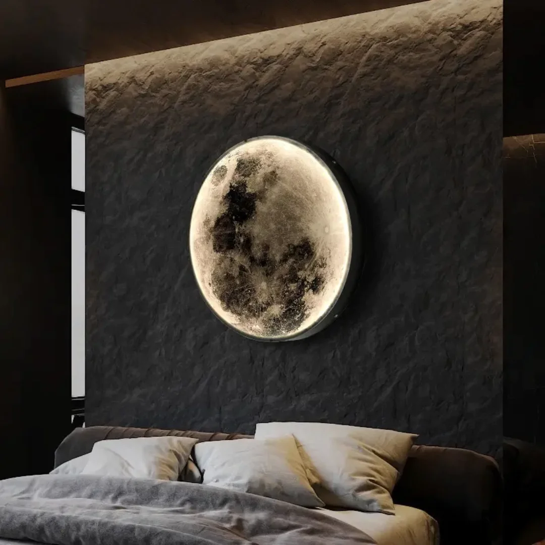 Luxury Design Moon Indoor Decoration Crystal lamp for Living Room - Image 5