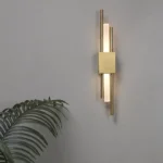 Long Indoor Wall Modern Lamp Living Room Gold Minimalist Night Lamp - Image 2