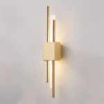 Long Indoor Wall Modern Lamp Living Room Gold Minimalist Night Lamp