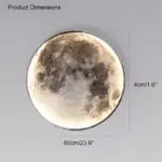 Luxury Design Moon Indoor Decoration Crystal lamp for Living Room - Image 7