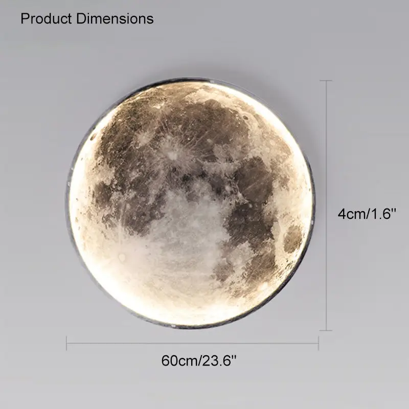 Luxury Design Moon Indoor Decoration Crystal lamp for Living Room - Image 7