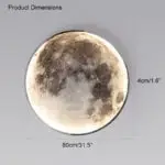 Luxury Design Moon Indoor Decoration Crystal lamp for Living Room - Image 9