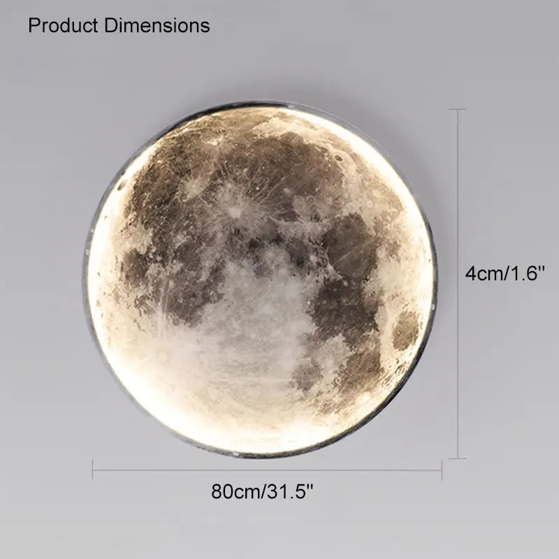 Luxury Design Moon Indoor Decoration Crystal lamp for Living Room - Image 9