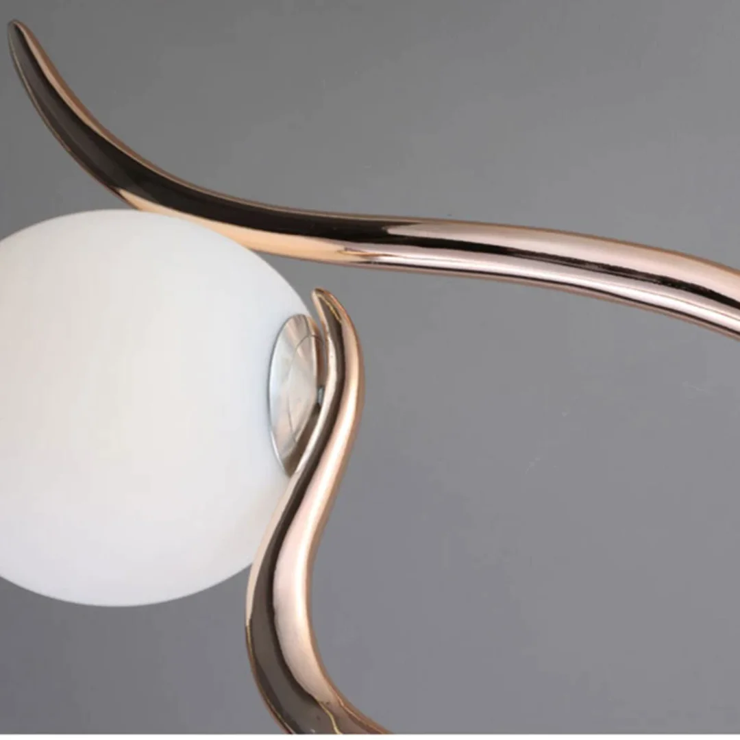 Spiral Modern Hotel Lobby Mannequins Gold Art Floor Lamp Nordic Human Statue Lamp - Image 2