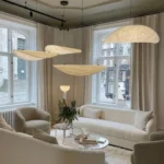 Cloud Shield Lamp Modern Ceiling Lamp Simple for Hotel Cafe Bar Decoration - Image 2