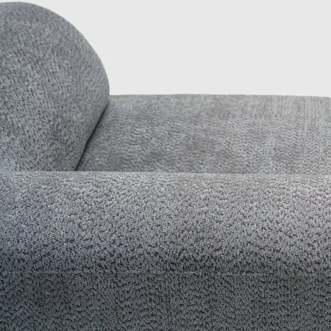 Luxurious Velvet Cardiff Sofa: Elegant 5-Seater Living Room Set in Blue - Image 6