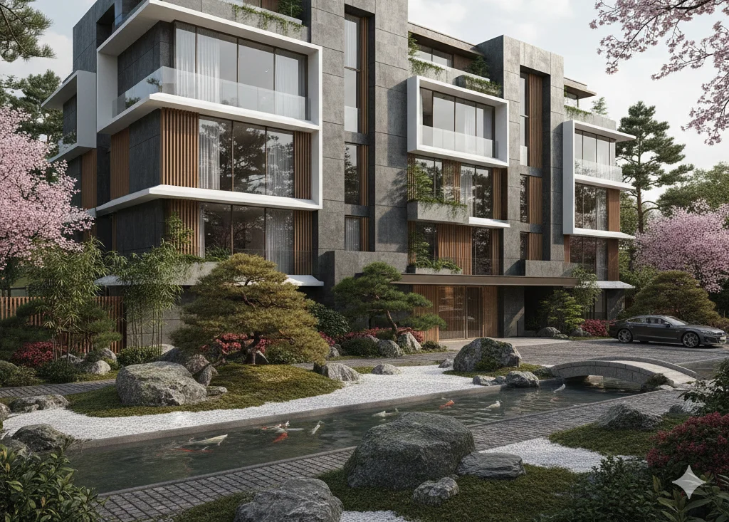 Zen landscape design