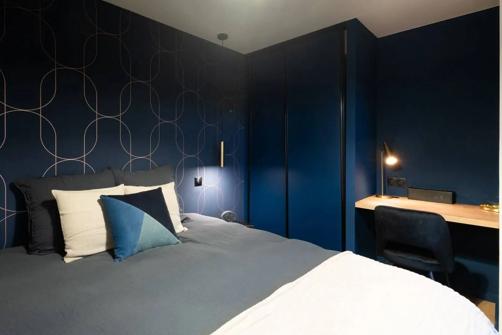 Interior design of a mansion in New York 1