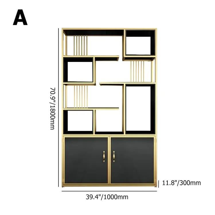 Stacker Plus Customizable Gold Stainless Steel Frame High Gloss - Image 3