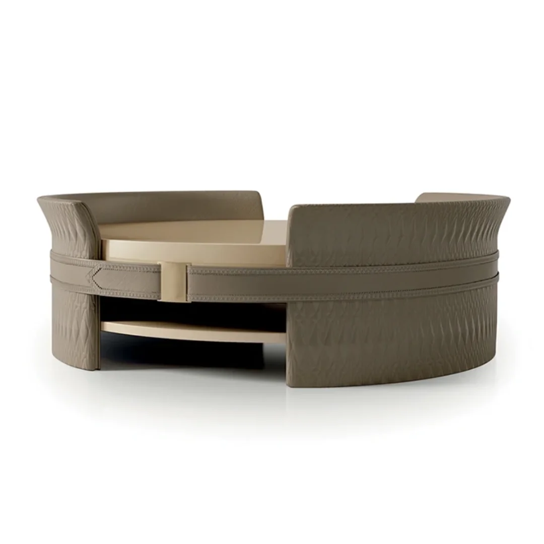 Kaze Solid Wood Coffee Table  for Living room in Brown Color - Image 1