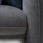 RDS Max Luxe Two-Tone Grey Polyester 2-seater Sofa - Modern Comfort for Contemporary Living - Image 7