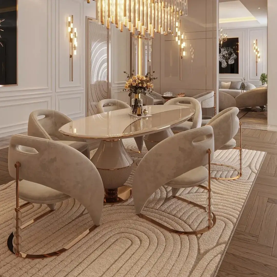 Auralia Sculptural Dining Chair - Image 5