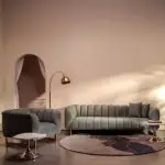 Gravity Two-Tone Grey Polyester Sofa armchair - Image 9