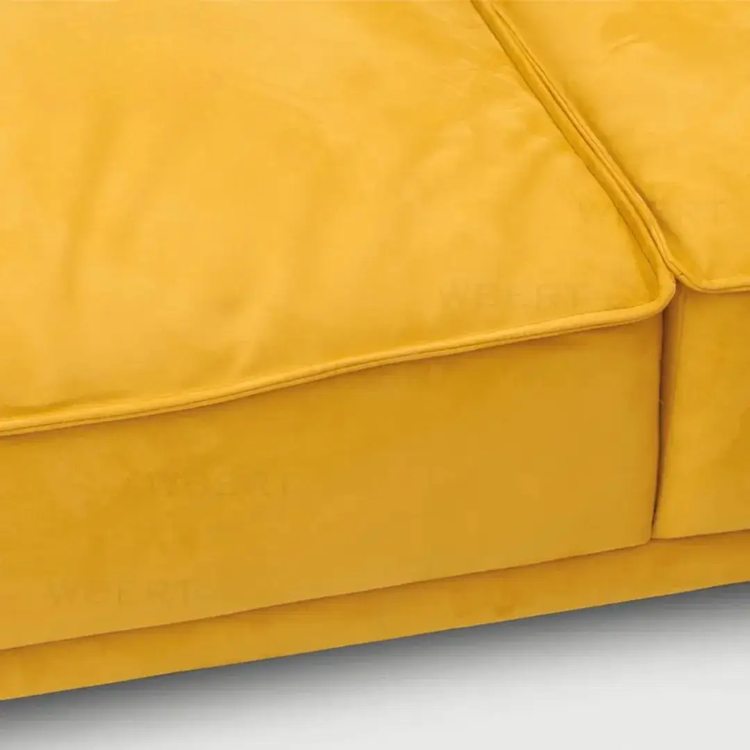 Simpson Elura Yellow L-Shaped Living Room Sofa - Image 6