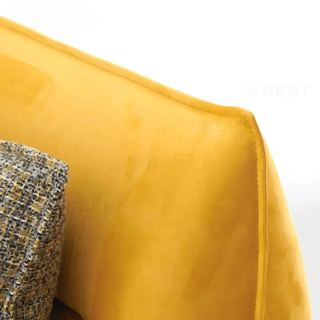 Simpson Elura Yellow L-Shaped Living Room Sofa - Image 5