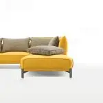 Simpson Elura Yellow L-Shaped Living Room Sofa - Image 3