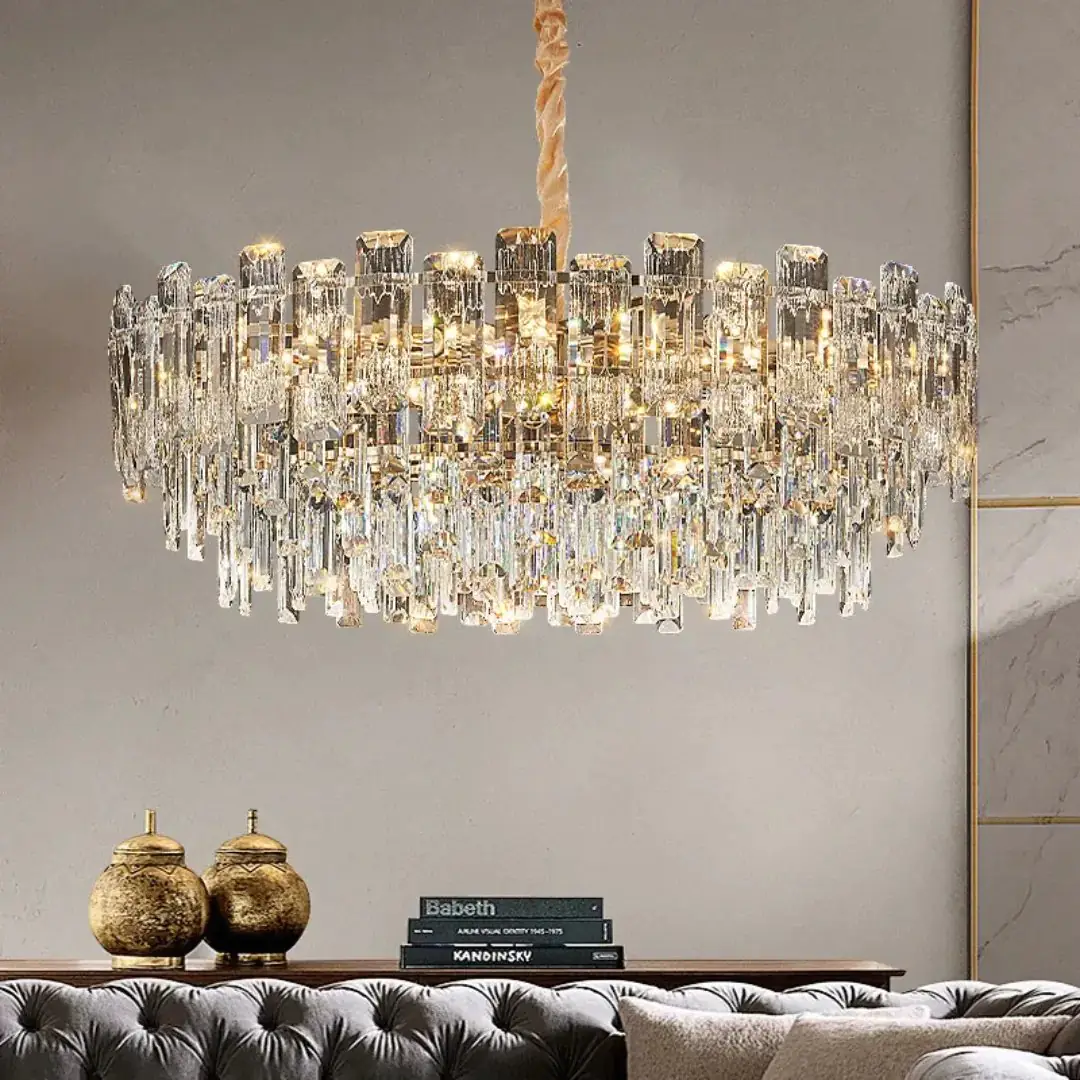 Marcella Diamond Luxury Chandelier With Crystals - Image 1