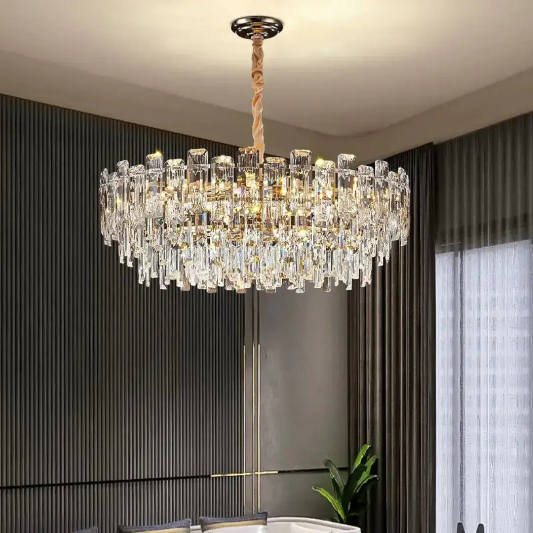 Marcella Diamond Luxury Chandelier With Crystals - Image 2