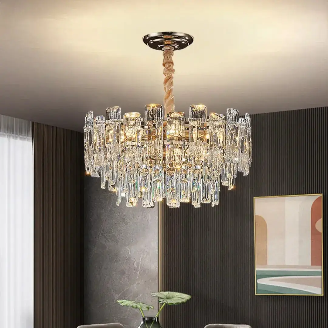 Marcella Diamond Luxury Chandelier With Crystals - Image 3