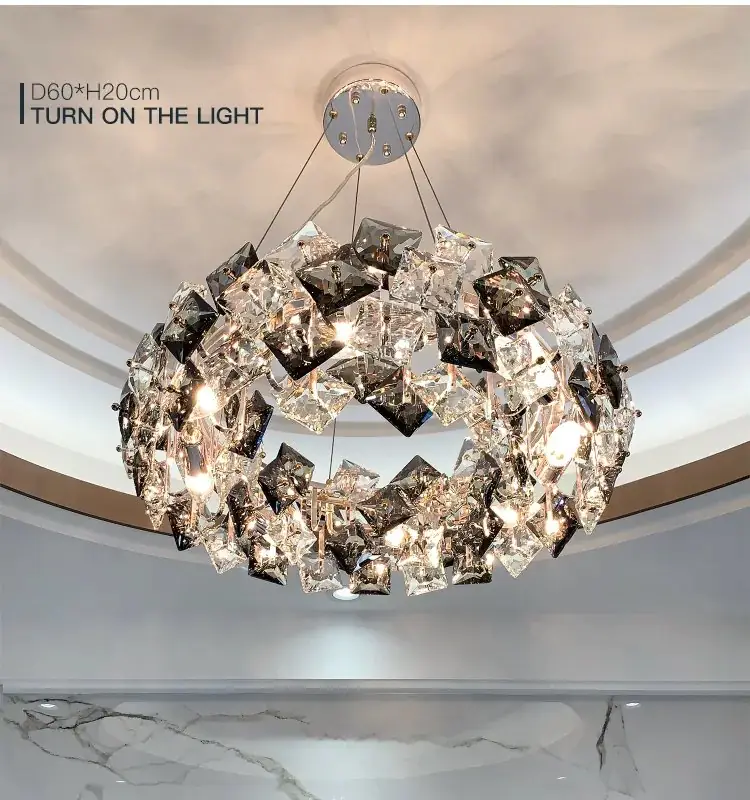 Gextasia Luxury Chandelier With Crystals - Image 3
