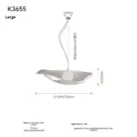 Adrian Velicu Structural wave Pendant Lamp - Image 6
