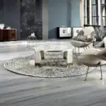 Boston Marble Coffee Table with Brass Accents - Luxury Statement Piece - Image 3