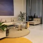 Boston Marble Coffee Table with Brass Accents - Luxury Statement Piece - Image 2